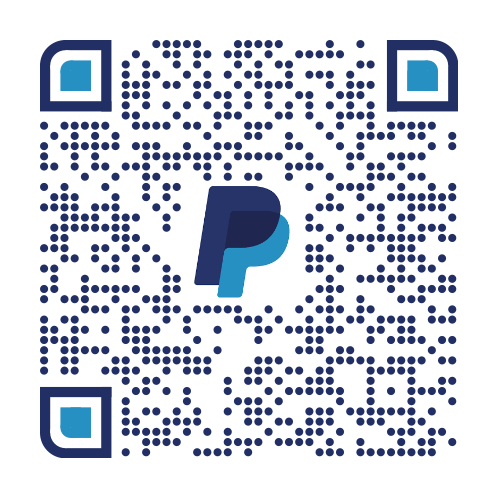 PayPal donation QR code
